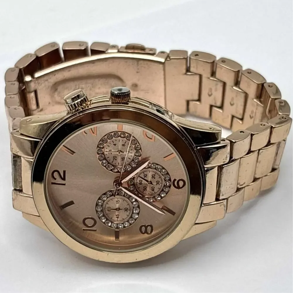 Rose Gold Men's Watch